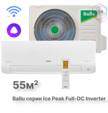 Сплит-система инверторного типа Ballu Ice Peak DC BSPKI-18HN8_V4 комплект