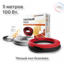 Нагревательный кабель Grandeks G2 100 Вт / 0.5-0.8 кв.м.