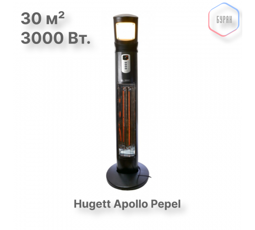 Электрический напольный обогреватель Hugett Apollo Pepel