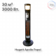 Электрический напольный обогреватель Hugett Apollo Pepel