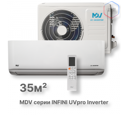 Инверторная сплит-система MDV серия INFINI UVpro Inverter MDSAL-12HRFN8 / MDOAG-12HFN8
