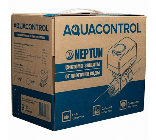 Система защиты от протечки воды Neptun Aquacontrol 3/4