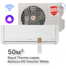 Сплит-система инверторного типа Royal Thermo Barocco DC RTBI-18HN8_V2/white комплект