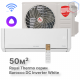 Сплит-система инверторного типа Royal Thermo Barocco DC RTBI-18HN8/white комплект