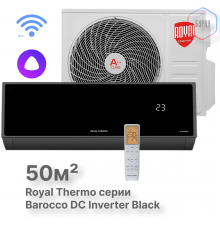 Сплит-система инверторного типа Royal Thermo Barocco DC RTBI-18HN8_V2/black комплект