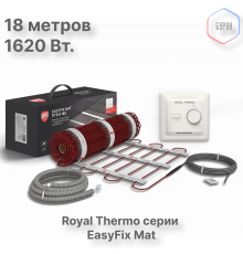 Комплект теплого пола Royal Thermo EasyFix Mat RTEM 2-180-9 с терморегулятором Basic