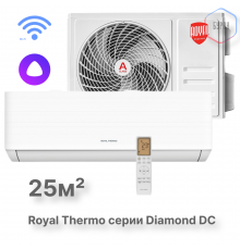 Сплит-система инверторного типа Royal Thermo Diamond DC RTDI-09HN8/Wi-Fi комплект
