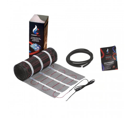 Нагревательный мат двухжильный Russian Heat RH-PRO 200 (9 кв.м.)