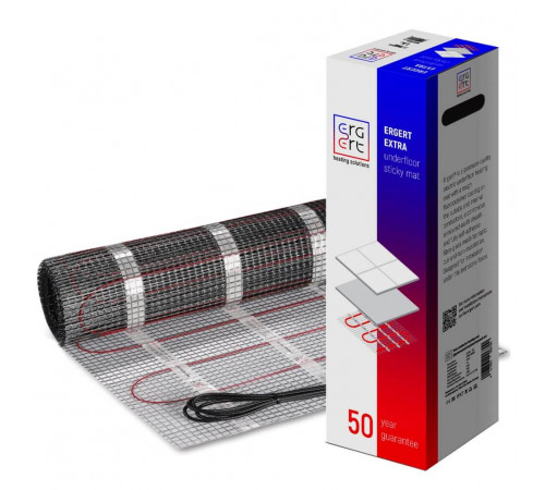 Нагревательный мат Ergert EXTRA-150 300 Вт, 2 кв.м.