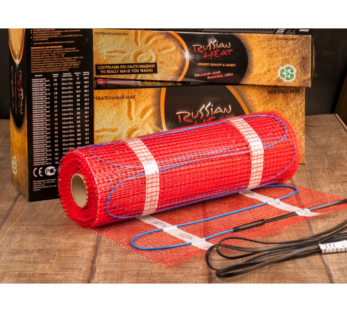 Нагревательный мини-мат двухжильный Russian Heat (18 кв.м.)
