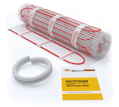 Нагревательный мат Warmstad WSM 100 Вт 0,65 кв.м