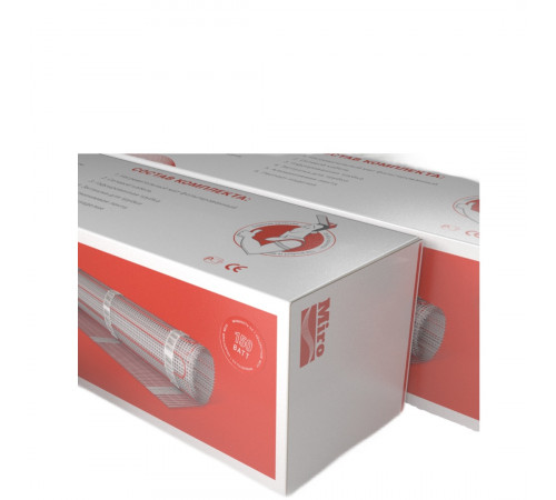 Нагревательный мат Miro 1,0 м2 - 150 Вт (150 Вт/м2)