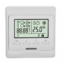 Терморегулятор комнатный/для теплого пола встраиваемый RTC 51.716