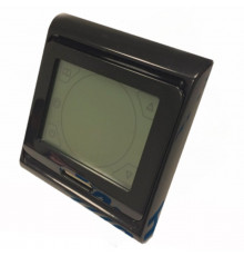 Терморегулятор комнатный/для теплого пола встраиваемый RTC 91.716 черный