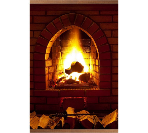 Пленочный инфракрасный обогреватель Домашний очаг Камин