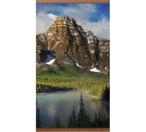 Пленочный инфракрасный обогреватель Домашний очаг Горы 500Вт