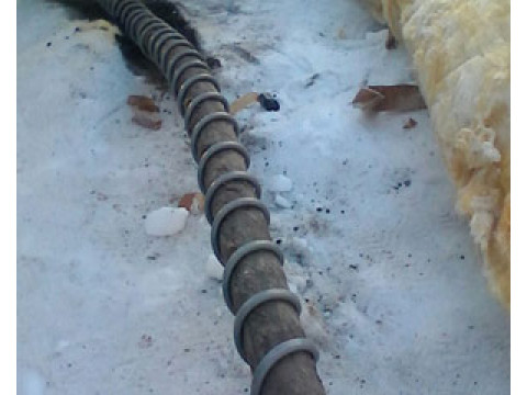 Обогрев силового кабеля саморегулирующимся кабелем