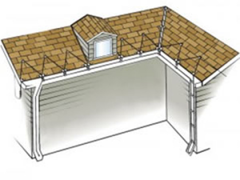 Что делать, чтобы не обледенела крыша