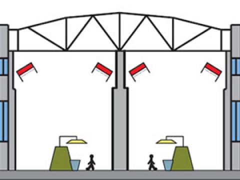 Особенности отопления промышленных помещений и зданий