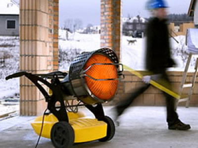 Электрические тепловые пушки бьют точно в цель: холод отступает мгновенно