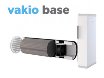 Установка рекуператора VAKIO BASE в офисе