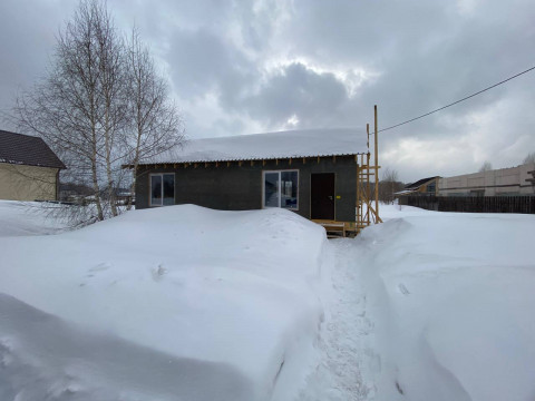 Основной обогрев загородного дома в городе Новосибирске инфракрасной пленкой Q-Term