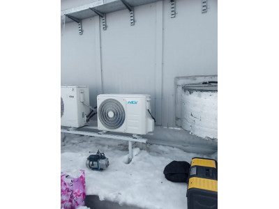 Монтаж кондиционера ТЦ Облака город Кемерово