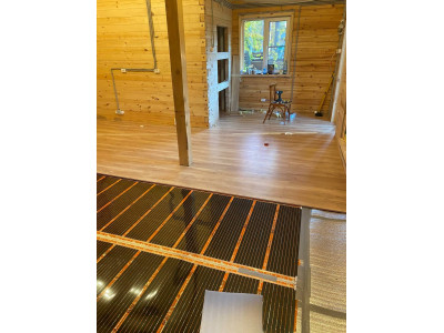 Инфракрасный теплый пол. Подключаем своими руками.