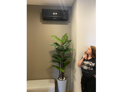 Установка внутренних блоков кондиционера Daici Carbon в помещения с чистовым ремонтом