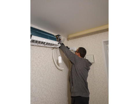 Установка кондиционера Loriot LAC IN-07TA NEON: Как Татьяна подготовилась к лету заранее