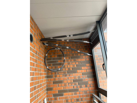 Закладка трассы для мульти сплит-системы HAIER Flexis Super Match в ЖК Тимирязева: Все этапы монтажа