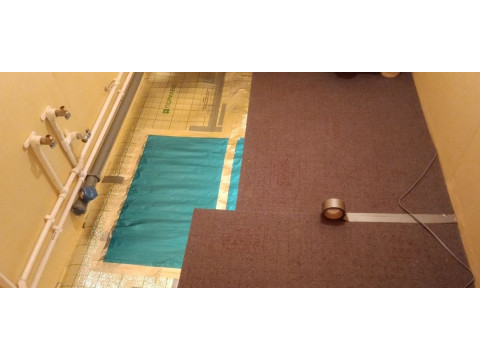 Завершение обустройства санузла в частном доме: установка теплого пола для комфортного климата