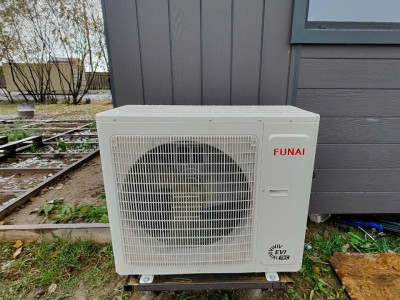 Александр и Константин из пригорода Томска выбрали надёжное тепло с FUNAI — монтаж от специалистов компании «Буран Климат»