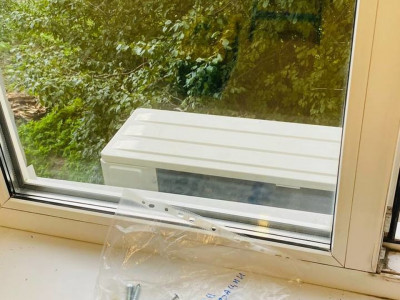 Барнаул, ул. Антона Петрова, 186 — монтаж сплит-системы Royal Thermo Barocco DC Inverter Black от бригады №3 Дмитрия и Григория Репешко