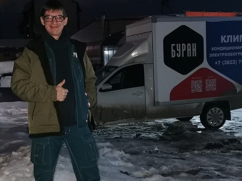 Запуск подогрева двух крылечек в Томске — утро компании «Буран», начавшееся с заботы о безопасности клиентов