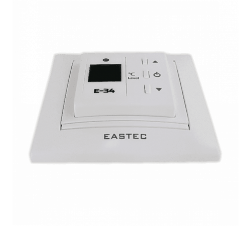 Терморегулятор EASTEC E-34 белый (Встраиваемый 3,5 кВт)