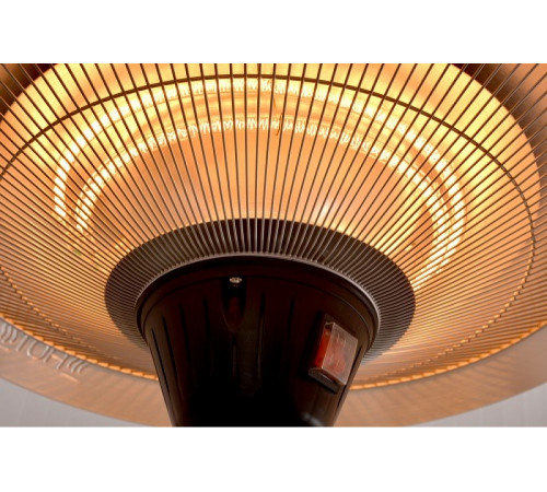 Электрический напольный обогреватель Hugett Floor Black 1821/B