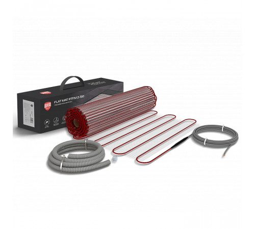 Мат нагревательный Royal Thermo Flat Mat RTFM 2-150-8 с терморегулятором RTO-16