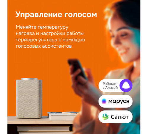 Умный Wi-Fi терморегулятор для теплого пола Welrok az bk