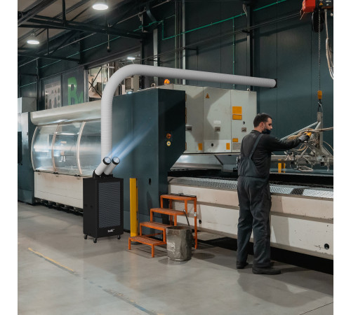 Кондиционер промышленный мобильный Ballu Heavy Pro BGK5 с комплектом воздухоотводов