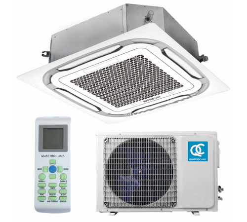 Кассетный кондиционер Quattroclima QV-I36CG1/QN-I36UG1/QA-ICP12