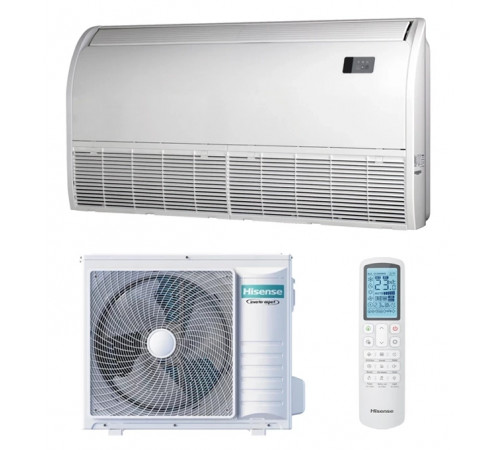 Напольно-потолочный инверторный кондиционер Hisense AUV-36UR4RC8/AUW-36U4RK7