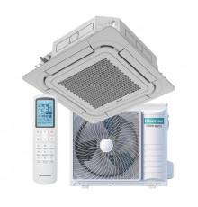 Инверторная сплит-система кассетного типа серии HEAVY EU DC INVERTER R32 ACT-18UR4RCC8/PE-QEA/LD/AUW-18U4RS7 (комплект)