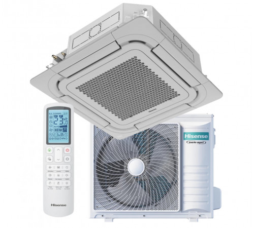 Инверторная сплит-система кассетного типа серии HEAVY EU DC INVERTER R32 AUC-36UR4RKC8/PE-QFA/CD/AUW-36U4RK7 (комплект)