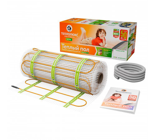 Нагревательный мат Теплолюкс ULTRA МНН 260 Вт/1.5 кв.м