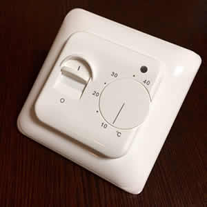 Терморегулятор встраиваемый делаем накладным