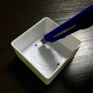 Терморегулятор встраиваемый делаем накладным