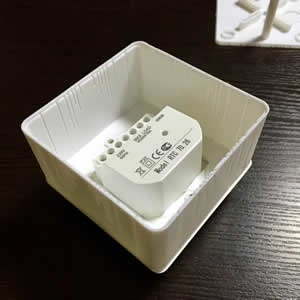 Терморегулятор встраиваемый делаем накладным